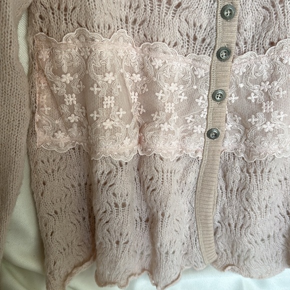 Free People Pink Cardigan - Picture 7 of 13